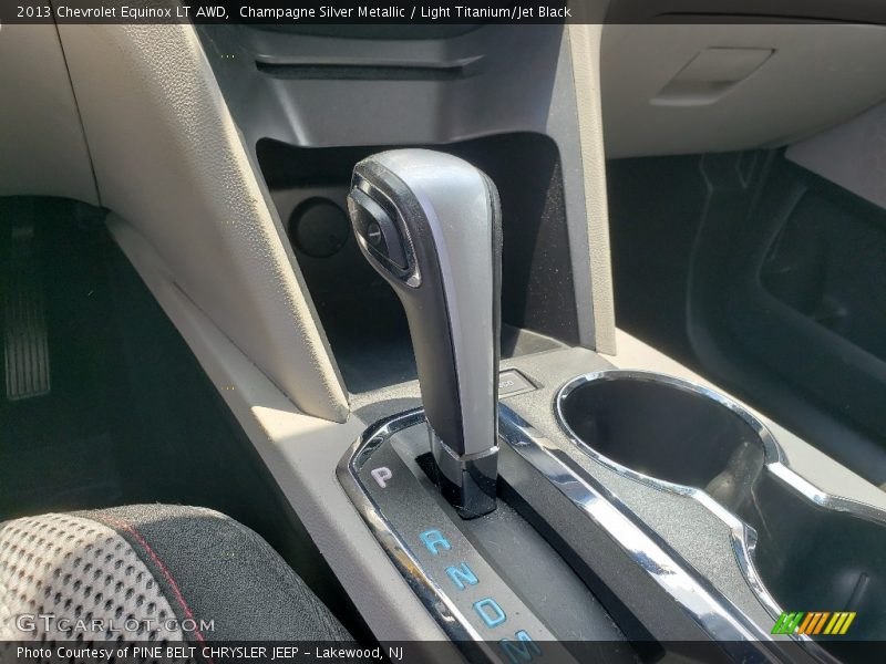 Champagne Silver Metallic / Light Titanium/Jet Black 2013 Chevrolet Equinox LT AWD