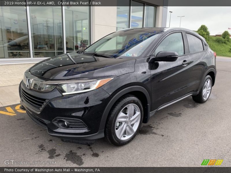 Crystal Black Pearl / Black 2019 Honda HR-V EX-L AWD