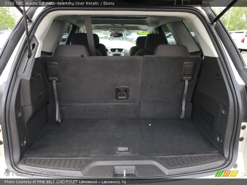 Sparkling Silver Metallic / Ebony 2016 GMC Acadia SLE AWD