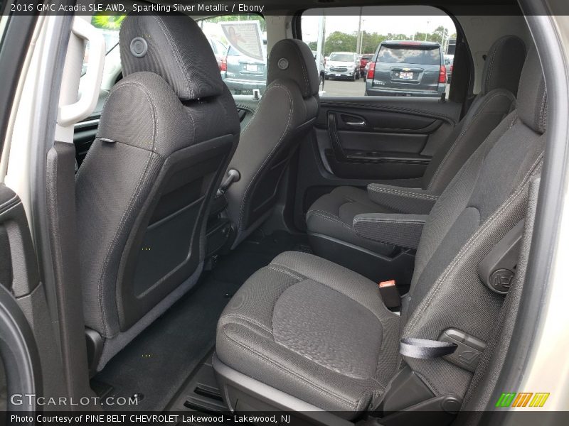 Sparkling Silver Metallic / Ebony 2016 GMC Acadia SLE AWD