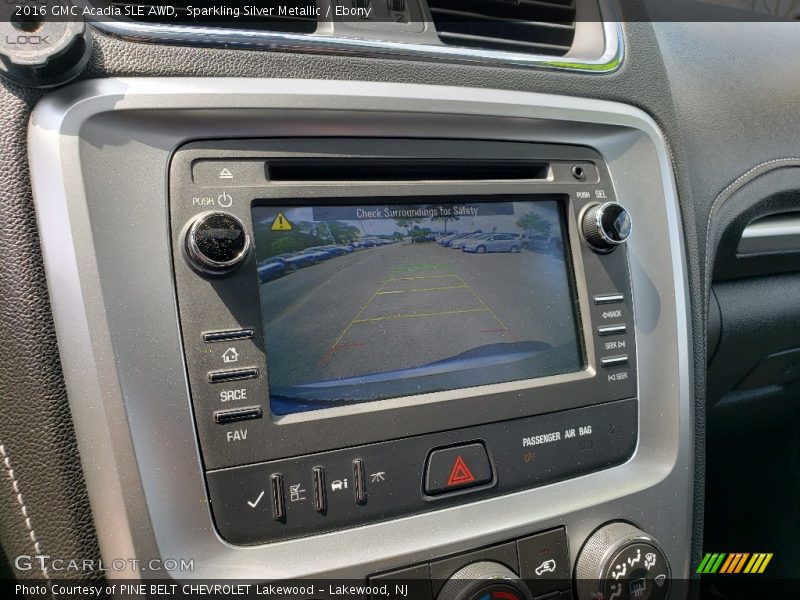 Sparkling Silver Metallic / Ebony 2016 GMC Acadia SLE AWD