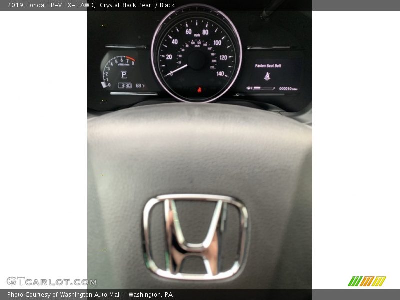 Crystal Black Pearl / Black 2019 Honda HR-V EX-L AWD