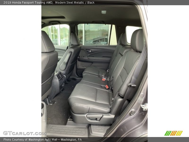 Modern Steel Metallic / Black 2019 Honda Passport Touring AWD