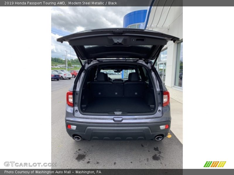 Modern Steel Metallic / Black 2019 Honda Passport Touring AWD
