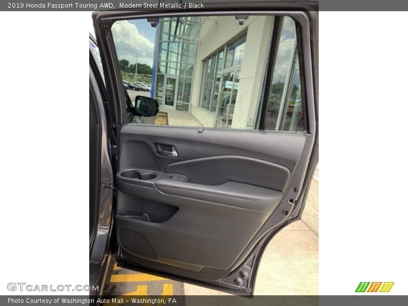 Modern Steel Metallic / Black 2019 Honda Passport Touring AWD