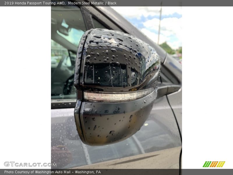 Modern Steel Metallic / Black 2019 Honda Passport Touring AWD
