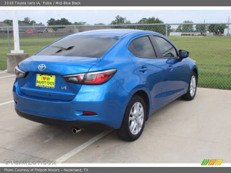 Pulse / Mid-Blue Black 2018 Toyota Yaris iA