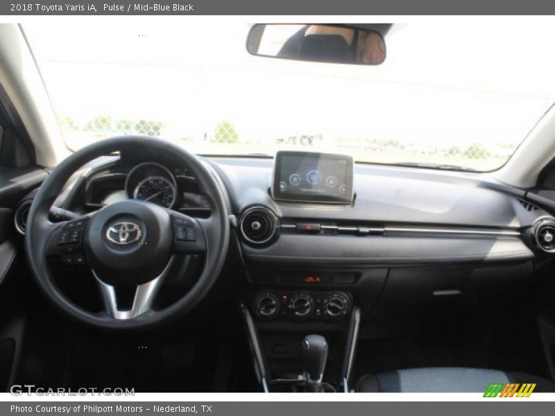 Pulse / Mid-Blue Black 2018 Toyota Yaris iA