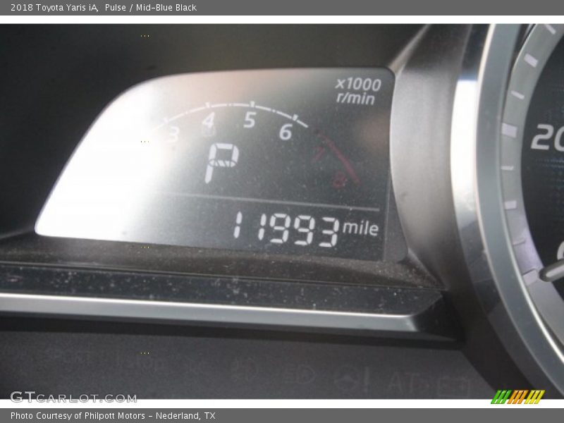 Pulse / Mid-Blue Black 2018 Toyota Yaris iA