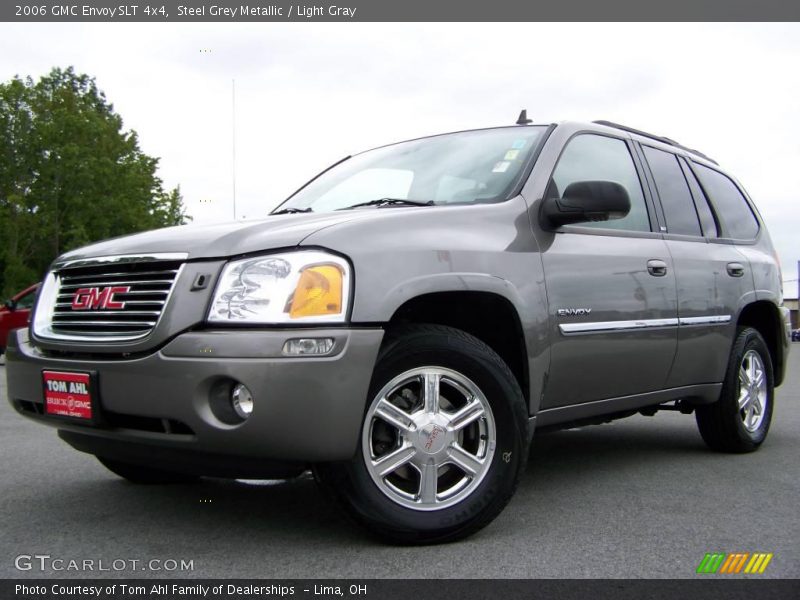 Steel Grey Metallic / Light Gray 2006 GMC Envoy SLT 4x4