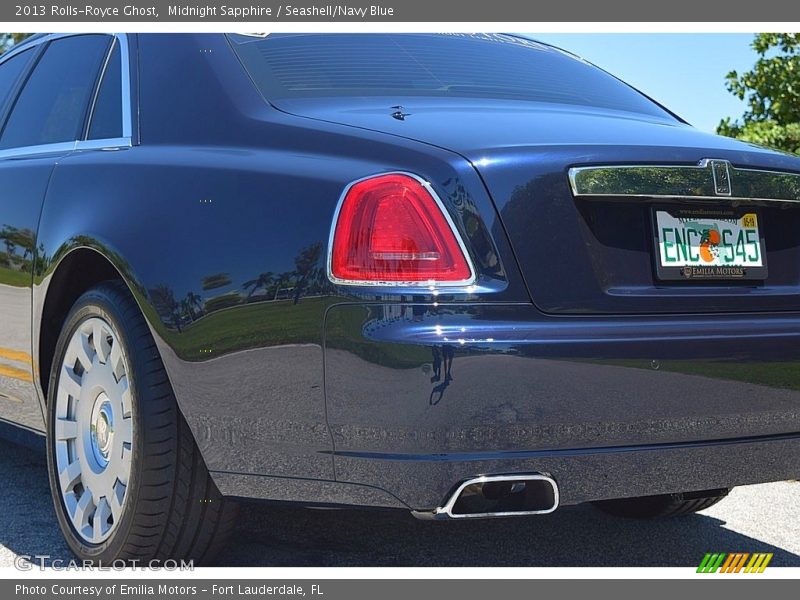 Midnight Sapphire / Seashell/Navy Blue 2013 Rolls-Royce Ghost