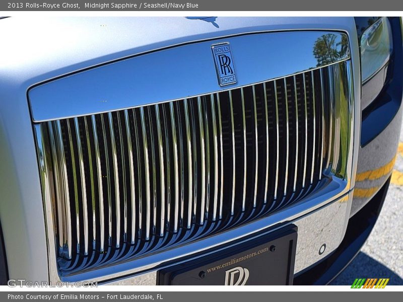 Midnight Sapphire / Seashell/Navy Blue 2013 Rolls-Royce Ghost