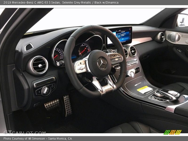 Dashboard of 2019 C AMG 63 S Sedan