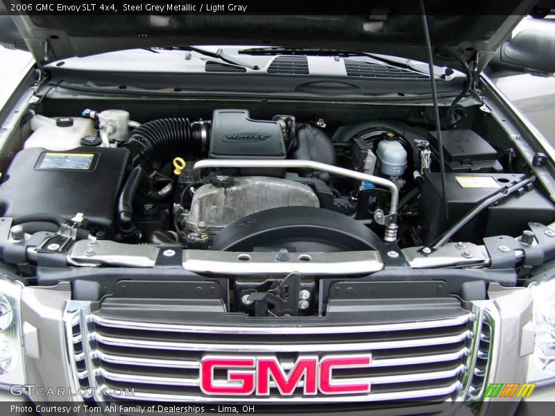 Steel Grey Metallic / Light Gray 2006 GMC Envoy SLT 4x4