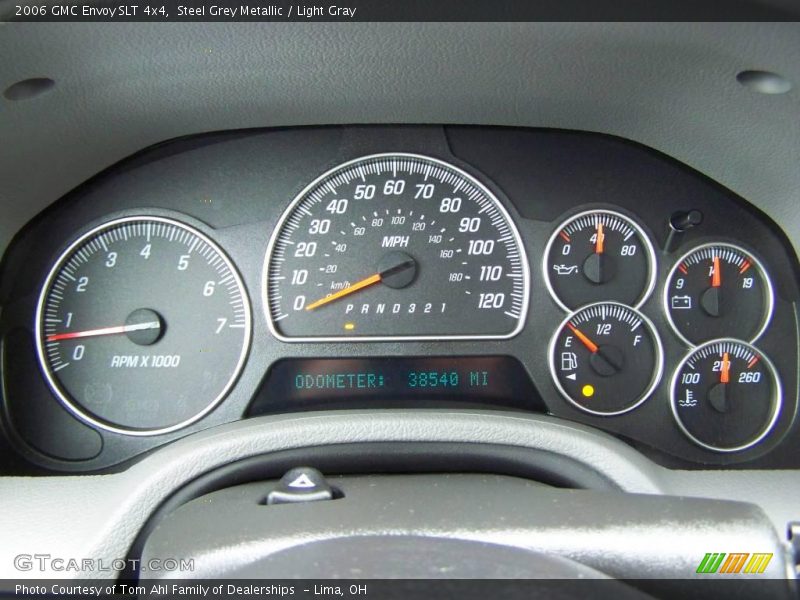 Steel Grey Metallic / Light Gray 2006 GMC Envoy SLT 4x4