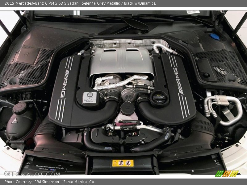  2019 C AMG 63 S Sedan Engine - 4.0 Liter biturbo DOHC 32-Valve VVT V8