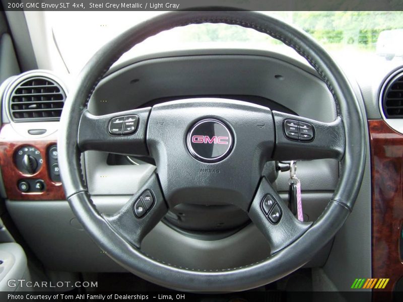 Steel Grey Metallic / Light Gray 2006 GMC Envoy SLT 4x4