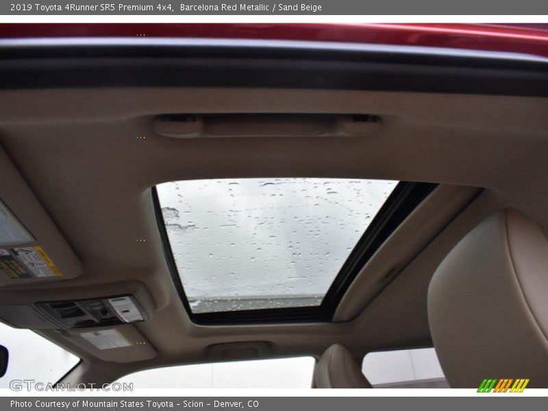 Barcelona Red Metallic / Sand Beige 2019 Toyota 4Runner SR5 Premium 4x4