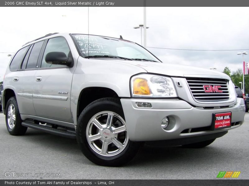 Liquid Silver Metallic / Light Gray 2006 GMC Envoy SLT 4x4
