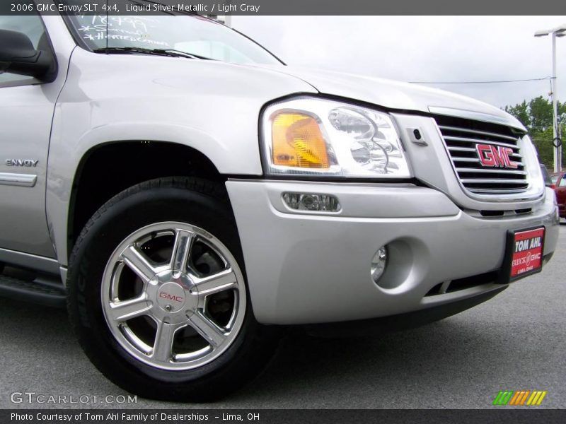 Liquid Silver Metallic / Light Gray 2006 GMC Envoy SLT 4x4