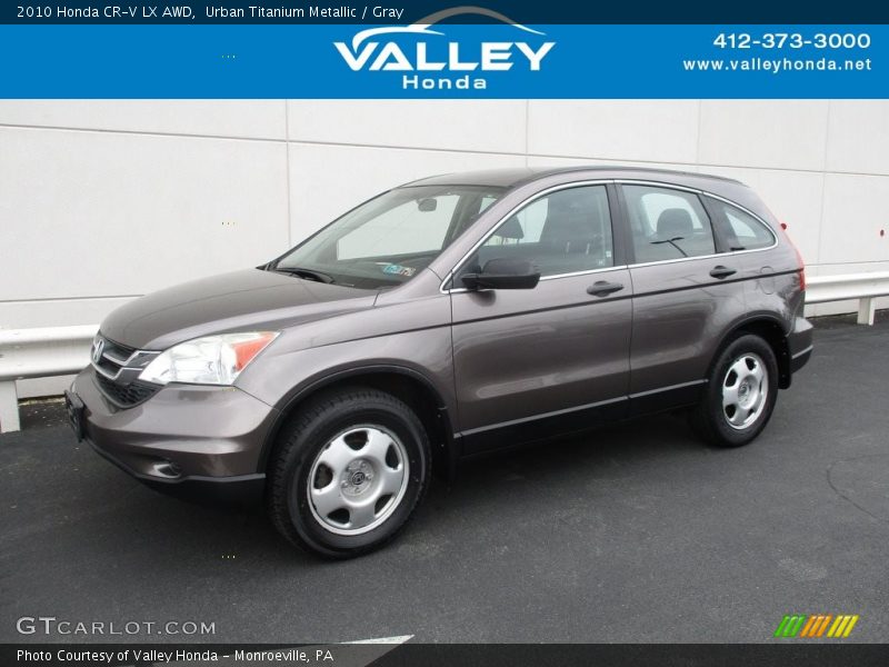 Urban Titanium Metallic / Gray 2010 Honda CR-V LX AWD
