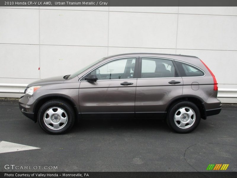 Urban Titanium Metallic / Gray 2010 Honda CR-V LX AWD
