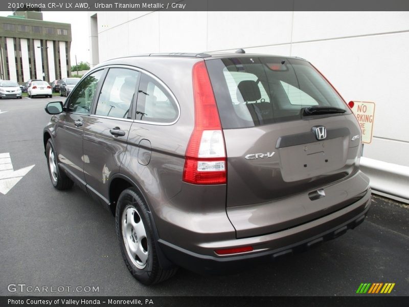 Urban Titanium Metallic / Gray 2010 Honda CR-V LX AWD