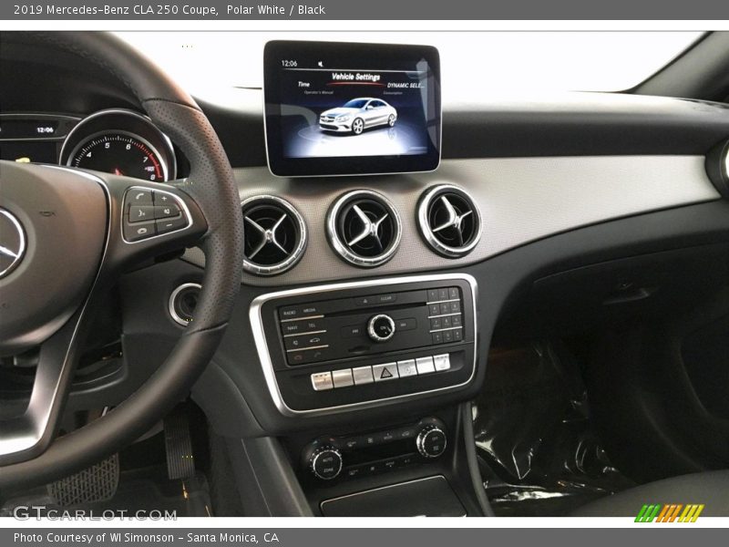 Polar White / Black 2019 Mercedes-Benz CLA 250 Coupe