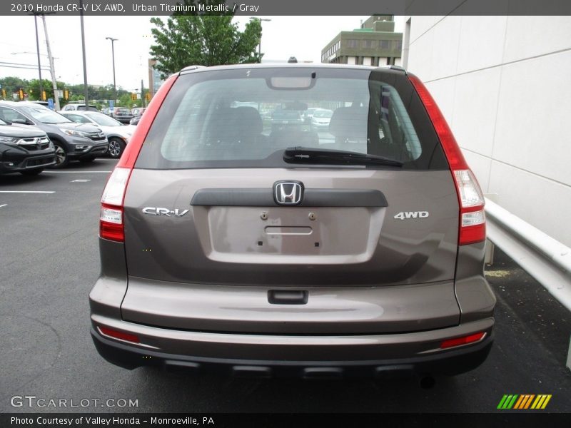 Urban Titanium Metallic / Gray 2010 Honda CR-V LX AWD