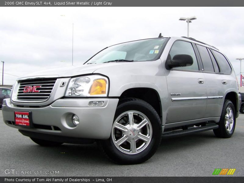 Liquid Silver Metallic / Light Gray 2006 GMC Envoy SLT 4x4