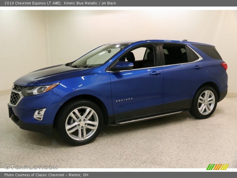 Kinetic Blue Metallic / Jet Black 2019 Chevrolet Equinox LT AWD