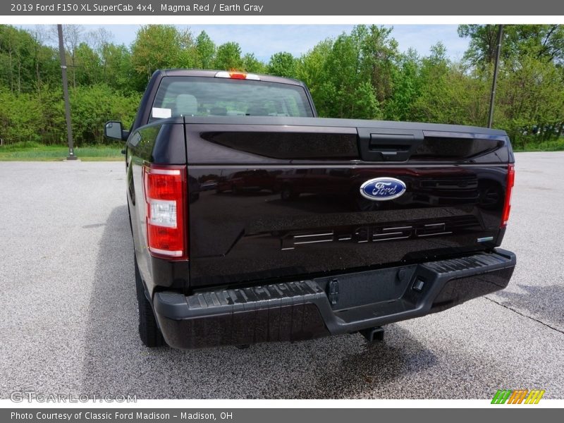 Magma Red / Earth Gray 2019 Ford F150 XL SuperCab 4x4