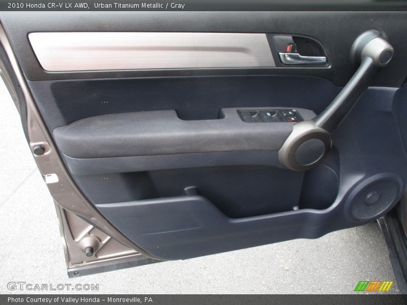 Urban Titanium Metallic / Gray 2010 Honda CR-V LX AWD