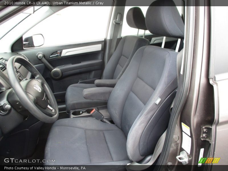 Urban Titanium Metallic / Gray 2010 Honda CR-V LX AWD