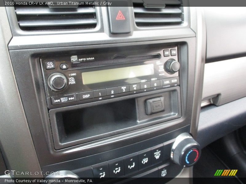 Urban Titanium Metallic / Gray 2010 Honda CR-V LX AWD
