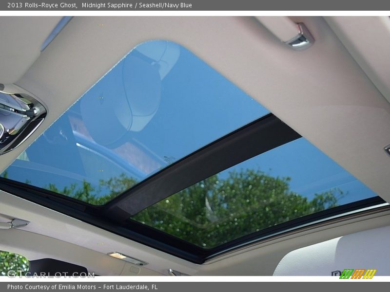 Sunroof of 2013 Ghost 