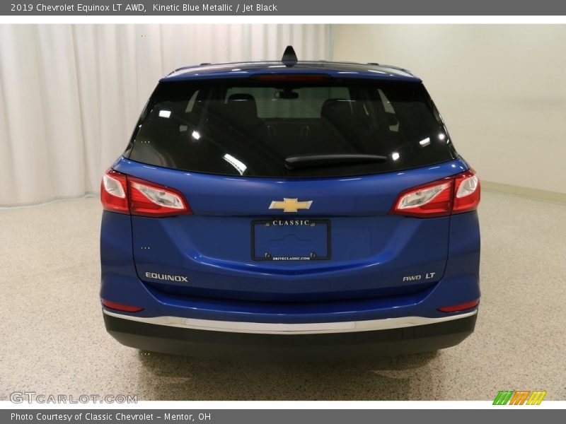 Kinetic Blue Metallic / Jet Black 2019 Chevrolet Equinox LT AWD