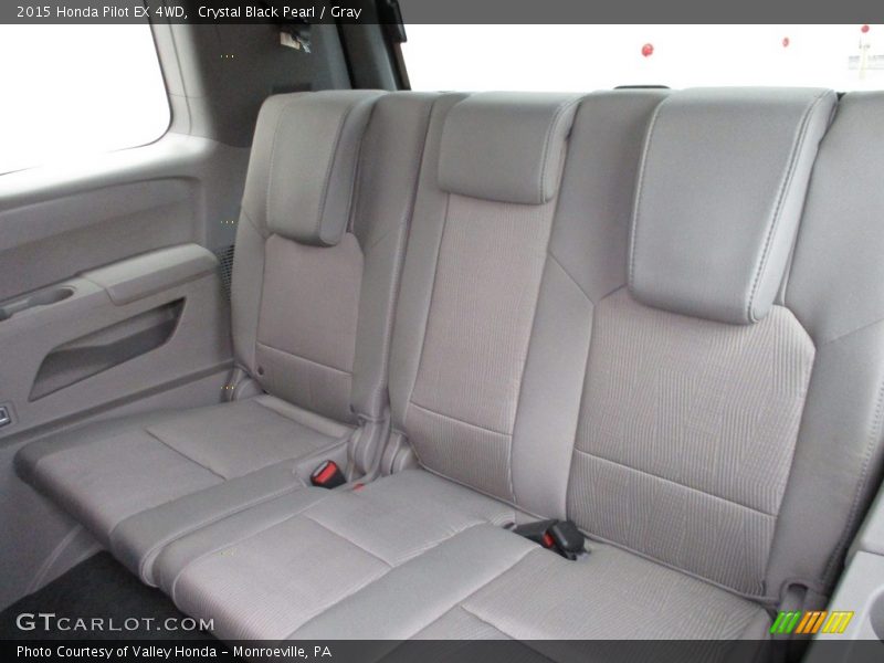 Crystal Black Pearl / Gray 2015 Honda Pilot EX 4WD