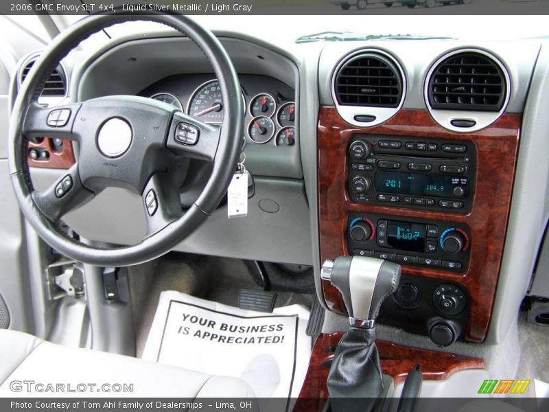 Liquid Silver Metallic / Light Gray 2006 GMC Envoy SLT 4x4