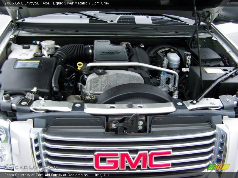 Liquid Silver Metallic / Light Gray 2006 GMC Envoy SLT 4x4