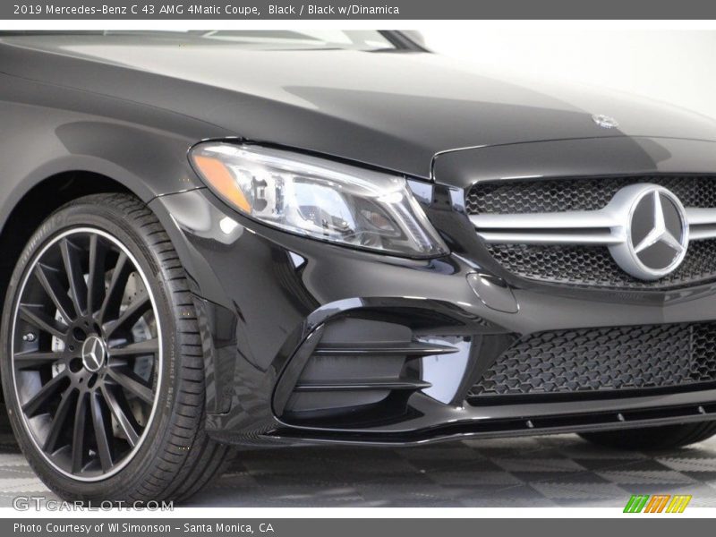 Black / Black w/Dinamica 2019 Mercedes-Benz C 43 AMG 4Matic Coupe