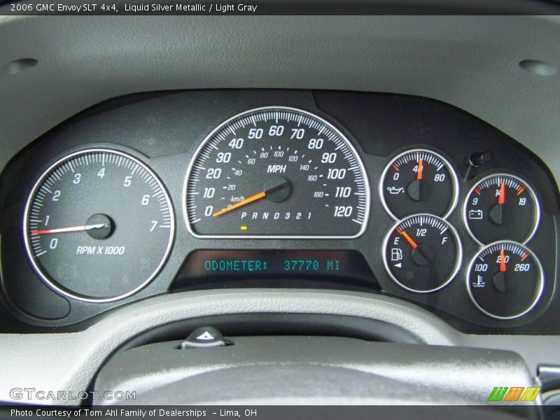 Liquid Silver Metallic / Light Gray 2006 GMC Envoy SLT 4x4