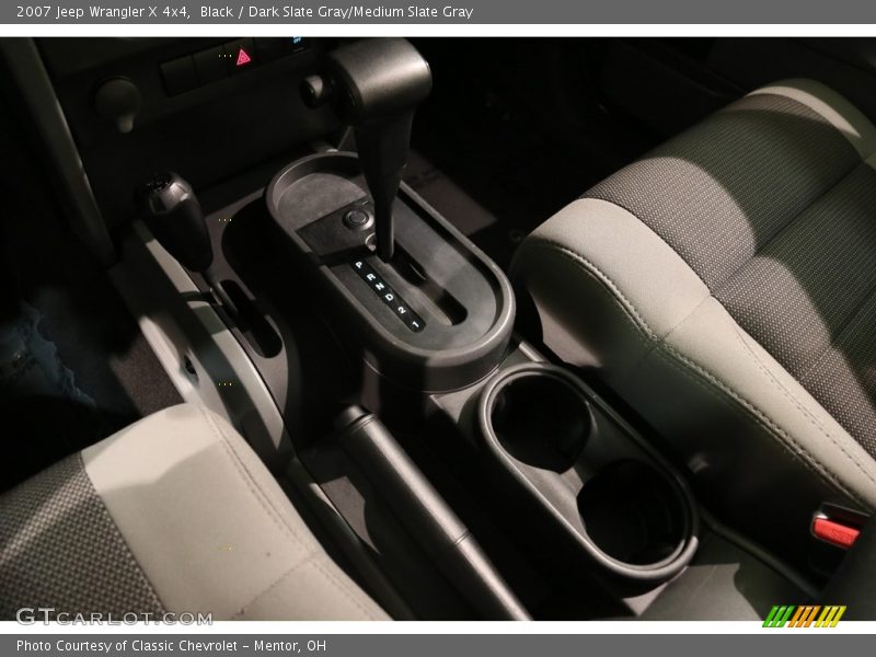 Black / Dark Slate Gray/Medium Slate Gray 2007 Jeep Wrangler X 4x4