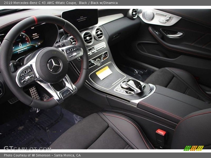  2019 C 43 AMG 4Matic Coupe Black w/Dinamica Interior
