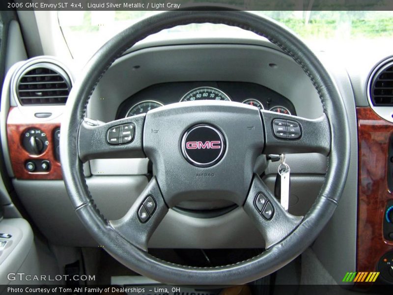 Liquid Silver Metallic / Light Gray 2006 GMC Envoy SLT 4x4