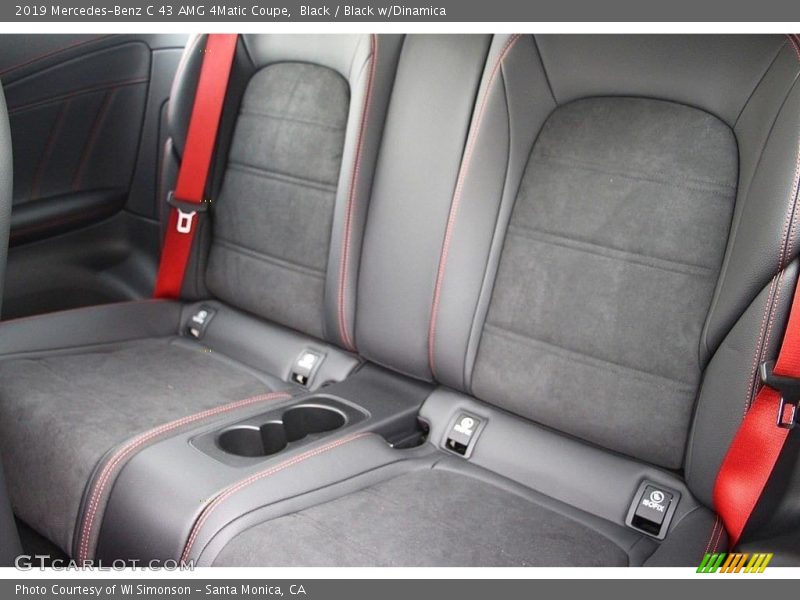 Rear Seat of 2019 C 43 AMG 4Matic Coupe