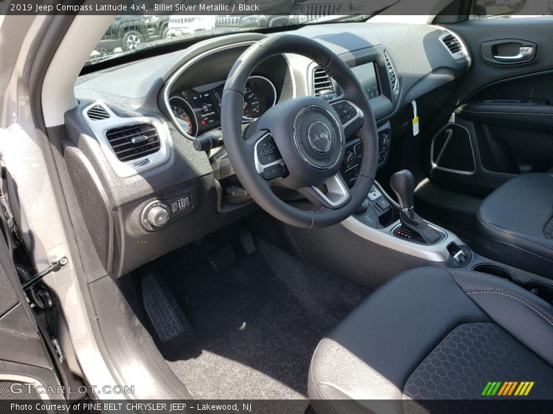 Billet Silver Metallic / Black 2019 Jeep Compass Latitude 4x4