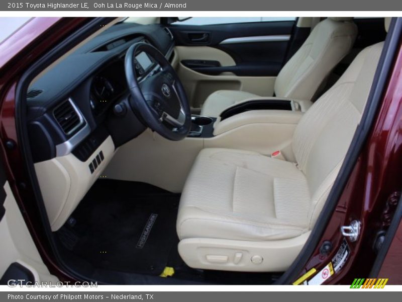 Ooh La La Rouge Mica / Almond 2015 Toyota Highlander LE