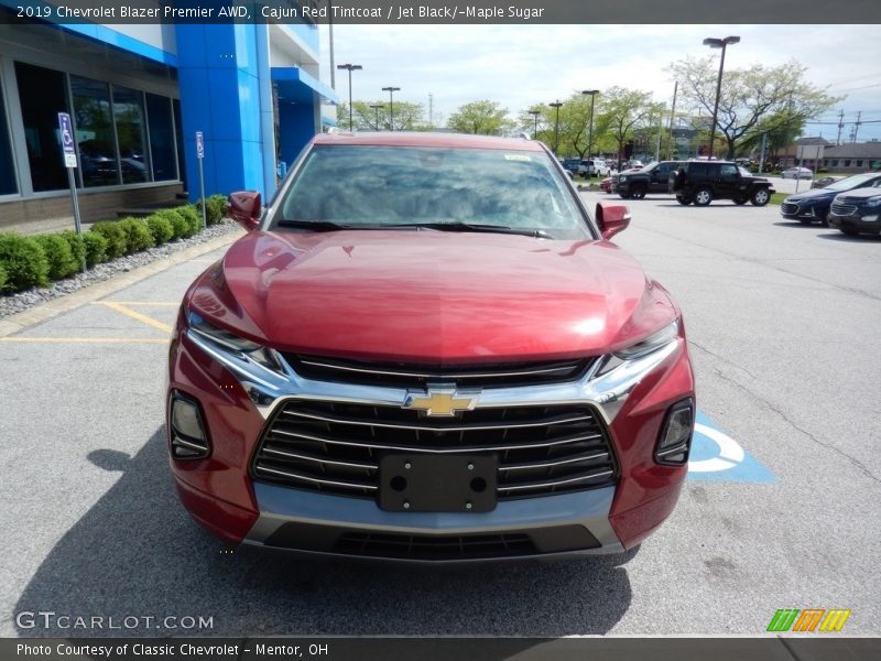 Cajun Red Tintcoat / Jet Black/­Maple Sugar 2019 Chevrolet Blazer Premier AWD