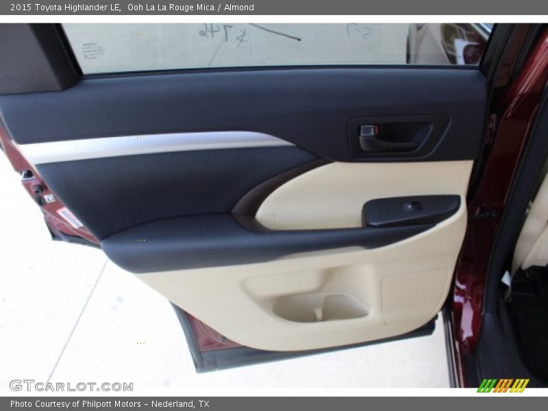 Ooh La La Rouge Mica / Almond 2015 Toyota Highlander LE